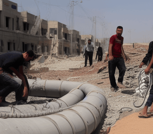 Urgent Need in Gaza: Support Repairing Damaged Water Pipelines And Tanks