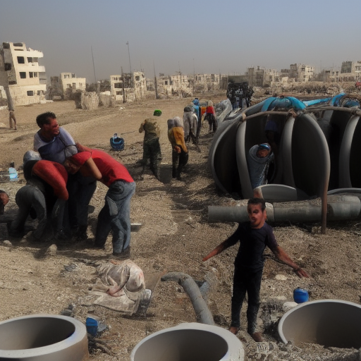 Urgent Need in Gaza: Support Repairing Damaged Water Pipelines And Tanks