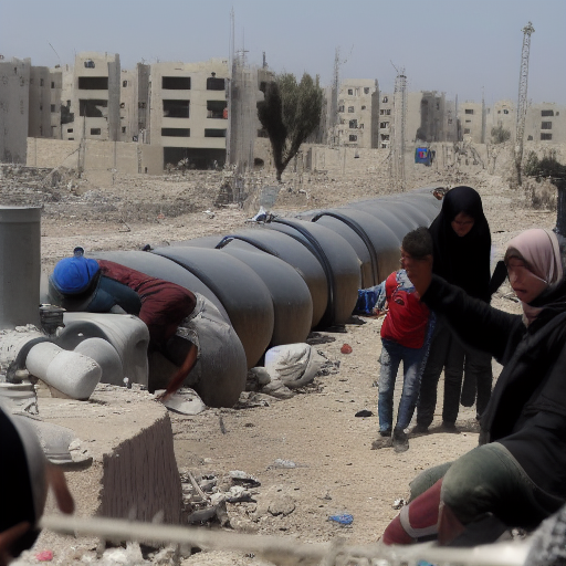Urgent Need in Gaza: Support Repairing Damaged Water Pipelines And Tanks