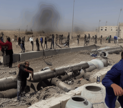 Urgent Need in Gaza: Support Repairing Damaged Water Pipelines And Tanks