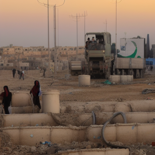 Urgent Need in Gaza: Support Repairing Damaged Water Pipelines And Tanks