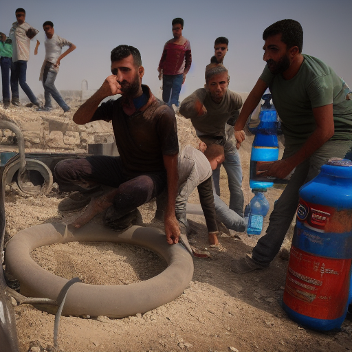 Urgent Need in Gaza: Support Repairing Damaged Water Pipelines And Tanks