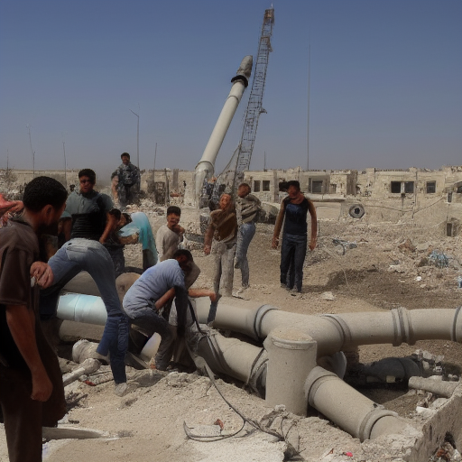 Urgent Need in Gaza: Support Repairing Damaged Water Pipelines And Tanks