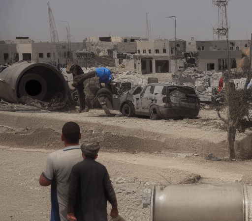 Urgent Need in Gaza: Support Repairing Damaged Water Pipelines And Tanks