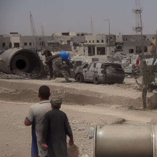Urgent Need in Gaza: Support Repairing Damaged Water Pipelines And Tanks
