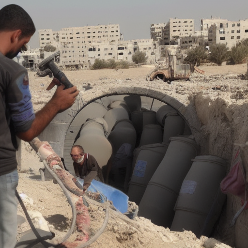 Urgent Need in Gaza: Support Repairing Damaged Water Pipelines And Tanks