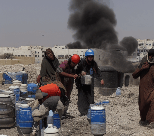 Urgent Need in Gaza: Support Repairing Damaged Water Pipelines And Tanks