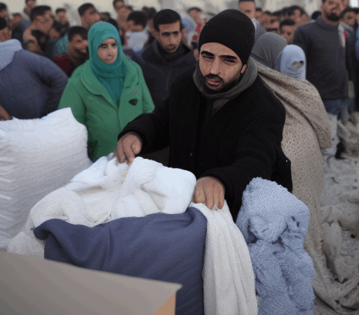 Urgent Need in Gaza: Support Distributing Winter Blankets And Clothing