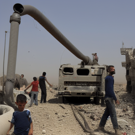 Urgent Need in Gaza: Support Repairing Damaged Water Pipelines And Tanks