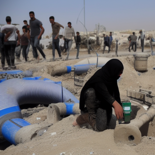 Urgent Need in Gaza: Support Repairing Damaged Water Pipelines And Tanks