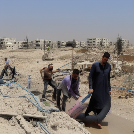 Urgent Need in Gaza: Support Repairing Damaged Water Pipelines And Tanks