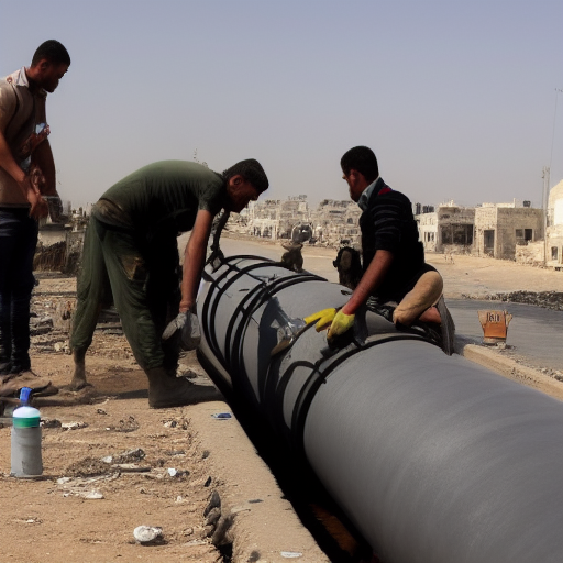 Urgent Need in Gaza: Support Repairing Damaged Water Pipelines And Tanks