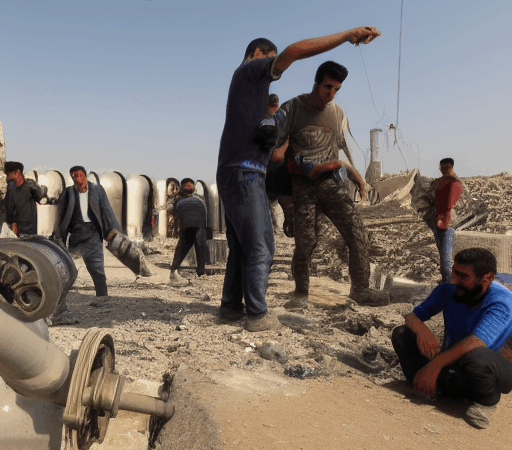 Urgent Need in Gaza: Support Repairing Damaged Water Pipelines And Tanks