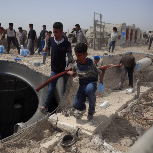 Urgent Need in Gaza: Support Repairing Damaged Water Pipelines And Tanks