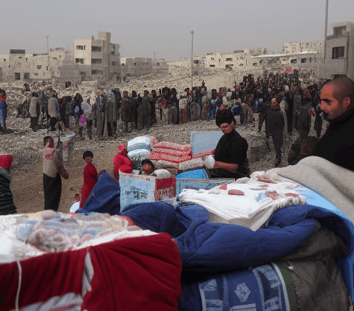 Urgent Need in Gaza: Support Distributing Winter Blankets And Clothing