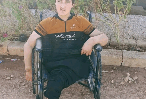 https://sadik-o.com - Help Manaf Find Relief And Get Prosthetic Legs.