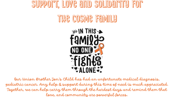 Support, Love and Solidarity for the Cosme Family