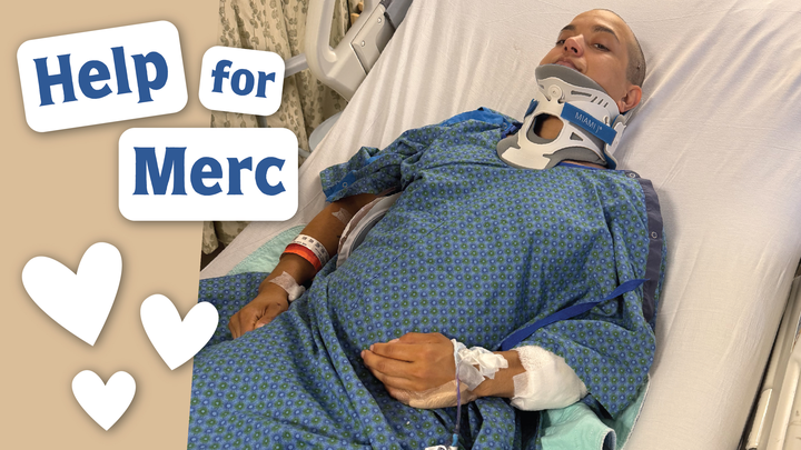 Support Merc’s Healing Journey After Hit and Run