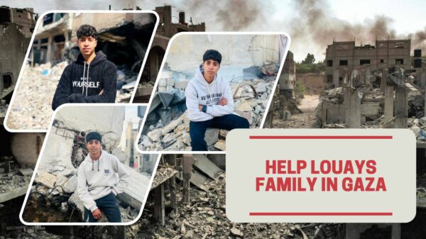 https://sadik-o.com - refugees and asylum seeekers - Help Louay  in Gaza