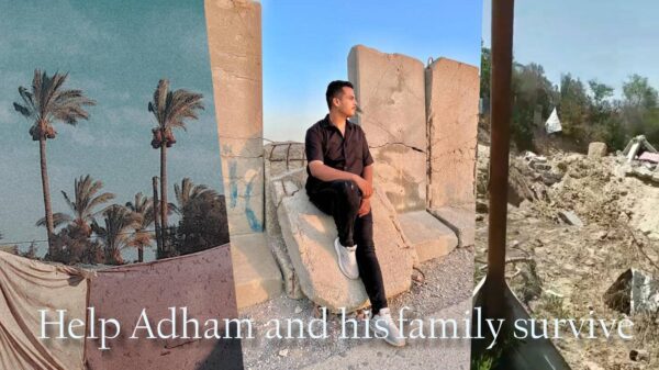 https://sadik-o.com - refugees and asylum seeekers - Help Adham and his family survive