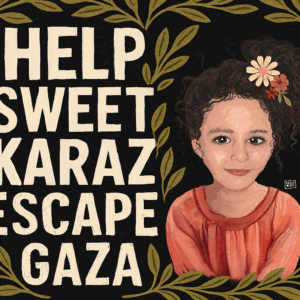 https://sadik-o.com - refugees and asylum seeekers - Help Sweet Karaz Escape Gaza