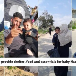https://sadik-o.com - refugees and asylum seeekers - Help provide shelter and food for baby Hashem