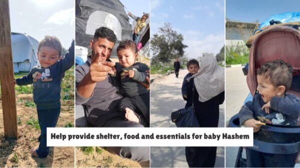 https://sadik-o.com - refugees and asylum seeekers - Help provide shelter and food for baby Hashem