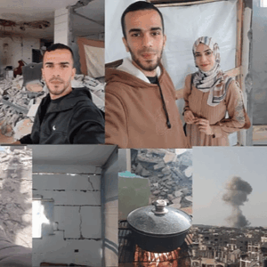 https://sadik-o.com - refugees and asylum seeekers - help Hadeel and Samed get out of hell of Gaza