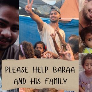 https://sadik-o.com - refugees and asylum seeekers - URGENT: Help Baraa and his family survive in Gaza!