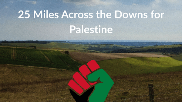 25 Miles Across the Downs for Palestine - – Sadik-O