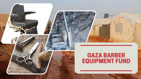 https://sadik-o.com - refugees and asylum seeekers - Gaza Barber Equipment Fund