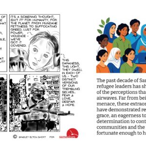 https://sadik-o.com - refugees and asylum seeekers - A retort in defiance of the polycrisis. Support refugee leaders.