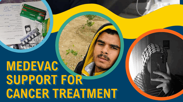Help Palastinian Mum Khadra travel to recieve cancer treatment - – Sadik-O