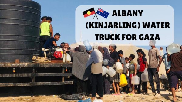https://sadik-o.com - refugees and asylum seeekers - Albany Water Truck for Gaza