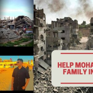 https://sadik-o.com - refugees and asylum seeekers - help Mohammeds family in Gaza