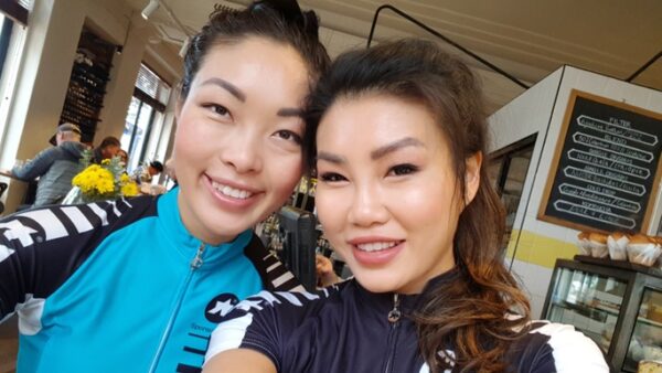 Two Sisters: Biking for Burns - – Sadik-O