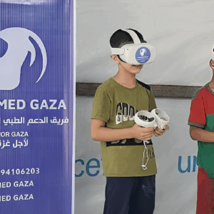 Techmed - Gaza's Virtual Reality Tent - – Sadik-O