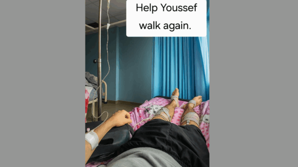 Youssef's treatment to walk again! - – Sadik-O