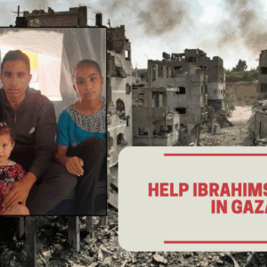 https://sadik-o.com - refugees and asylum seeekers - Help Ibrahim in Gaza
