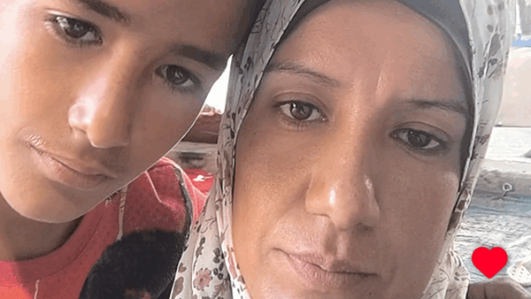 https://sadik-o.com - refugees and asylum seeekers - Help deaf Palestinian woman Shahrazad Al Masry and her family