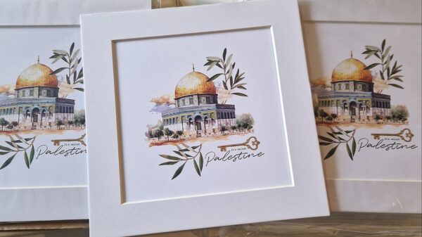 https://sadik-o.com - refugees and asylum seeekers - "It's called Palestine" Exclusive Prints