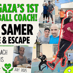 https://sadik-o.com - refugees and asylum seeekers - Save Gaza’s 1st Pickleball Coach – Help Samer Survive & Escape