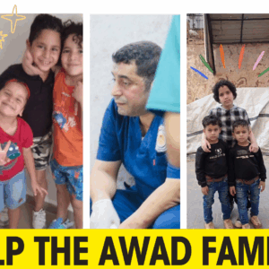 https://sadik-o.com - refugees and asylum seeekers - Be the lifeline for Dr. Shadi Awad's Family