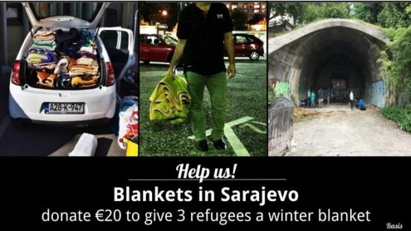 https://sadik-o.com - refugees and asylum seeekers - Blankets for Sarajevo