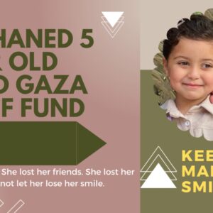 https://sadik-o.com - refugees and asylum seeekers - Orphaned 5 Year Old Child from Gaza Relief Fund