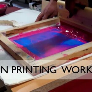 https://sadik-o.com - refugees and asylum seeekers - Screen printing workshop in ANKAA project