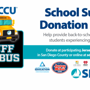 SDCCU Stuff the Bus