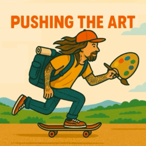 Pushing The Art- Painting Across America ❤️
