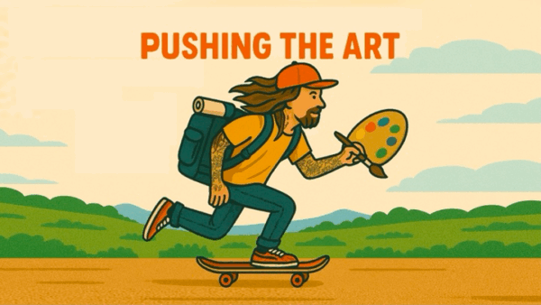 Pushing The Art- Painting Across America ❤️
