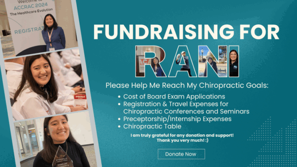 Support My Final Year in Chiropractic School